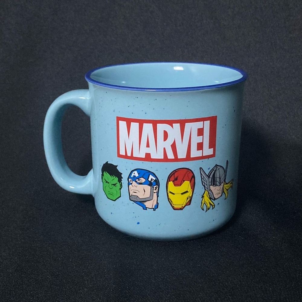 ⭐️ Marvel Comics The Avengers Blue 20 oz Ceramic Mug